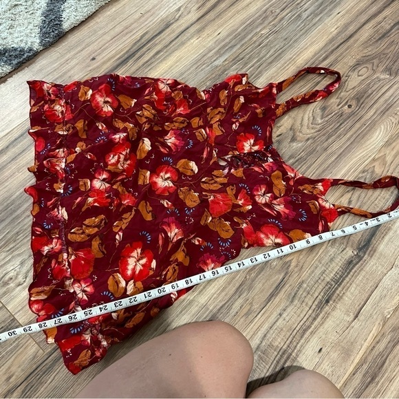 Free People Floral Mini Lattice Lovers Slip Dress - Picture 9 of 11